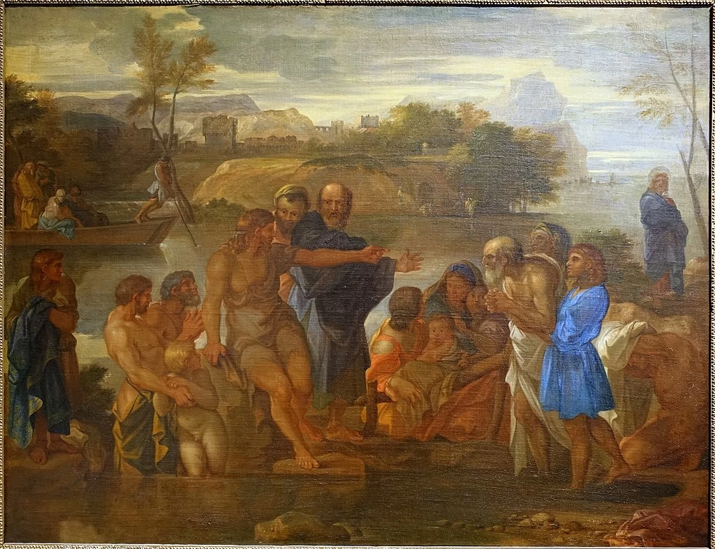 Giovanni Battista che predica sul mare di Tiberiade - Portland Art Museum